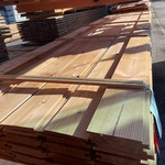 Ca. 112x Douglas Wisselsponning/Halfhoutsrabat, 18x190mm, lengte 500cm